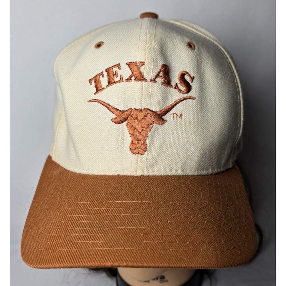 Texas Longhorns Hat Cream/Burnt Orange KMG Pro‎ Model New Era Sz 7 1/4
